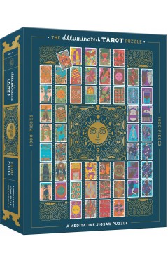 The Illuminated Tarot Puzzle - A Meditative 1000-Piece Jigsaw Puzzle